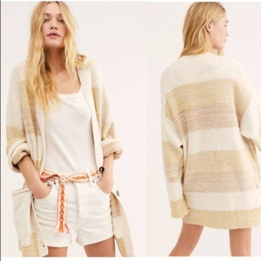 NOT FOR SALE Free People Southport Beach Cardigan NWT